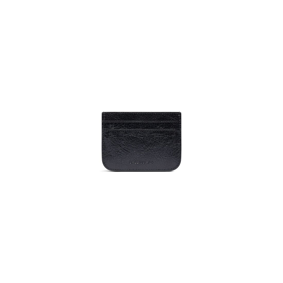 Black Leather Card Holder