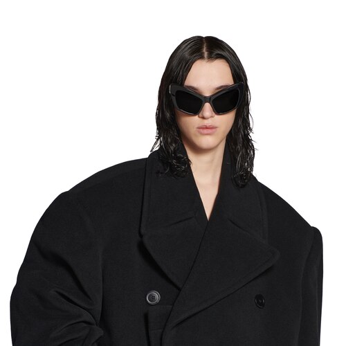 folded peacoat