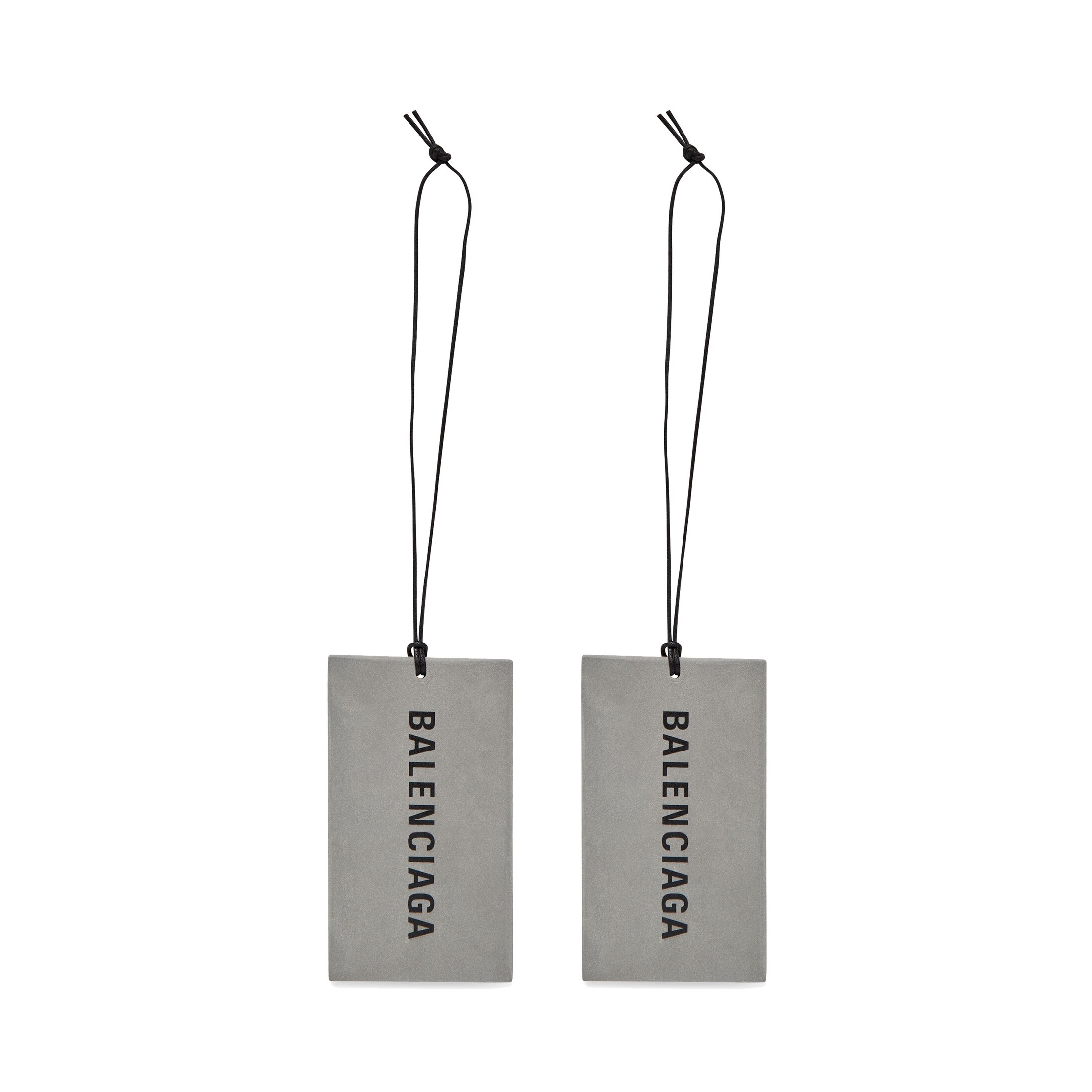 Balenciaga Scented Tag - Grey & Silver - Man - Ceramic