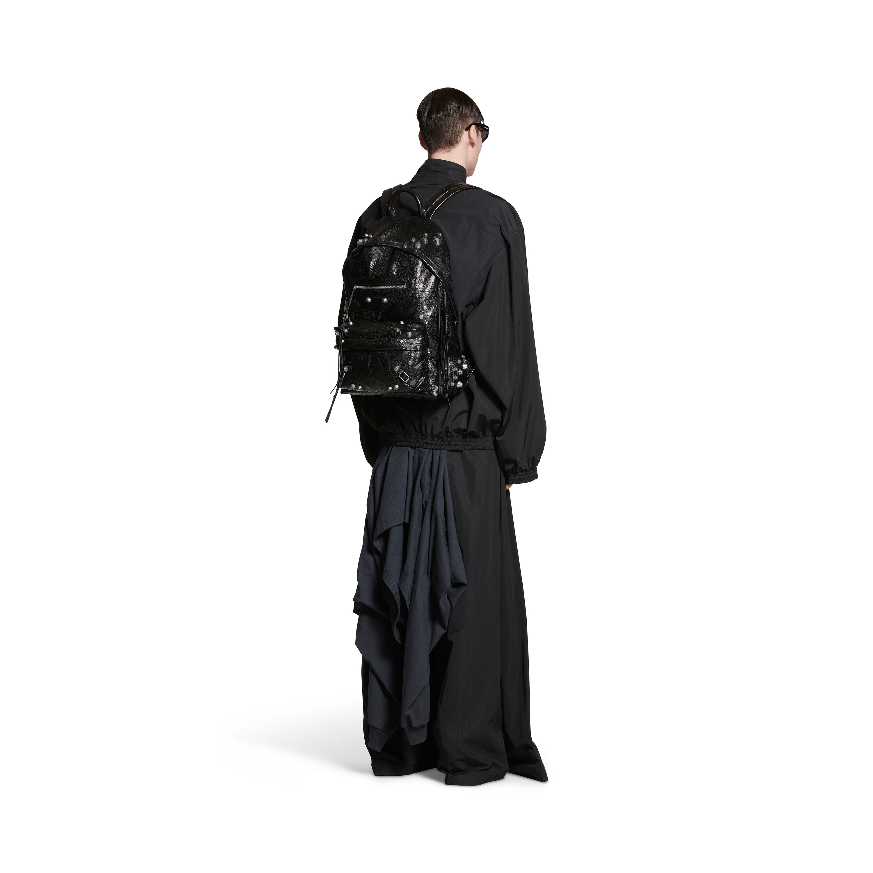 Men's Le Cagole Men Backpack in Black | Balenciaga US