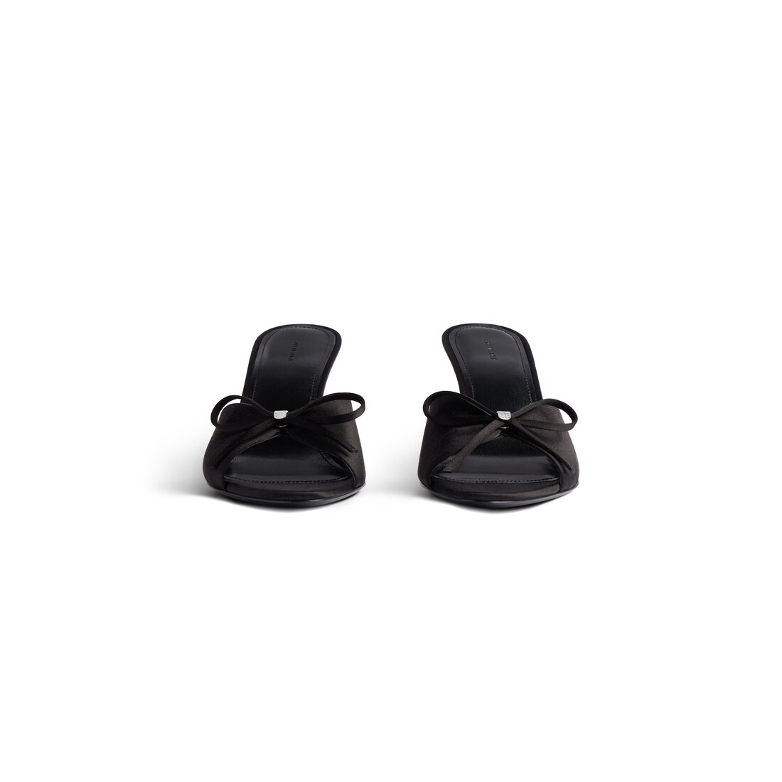 Women's Knife Bow Sandal in Black/silver | Balenciaga US